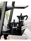 Гейзерная кофеварка Bialetti MOKA EXPRESS, чёрная, 3 порции, Арт. 4952